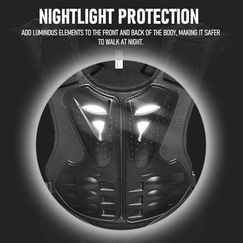 Trajes de motocross transpirables para niños con coderas y protecciones anticaídas 2