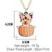 Imagen de DUOWEI Lindo collar de perro Yorkshire Terrier con colgante de perro