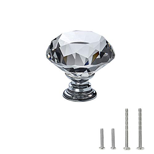 25 Pack Kitchen Cabinet Knobs Drawer Knobs Dresser Knobs Crystal Knobs Drawer Pulls