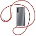 Produktbild mtb more energy® Handykette kompatibel mit OnePlus Nord 5G (6.55'') - rot - Smartphone Hülle zum Umhängen - Anti Shock Full TPU Case