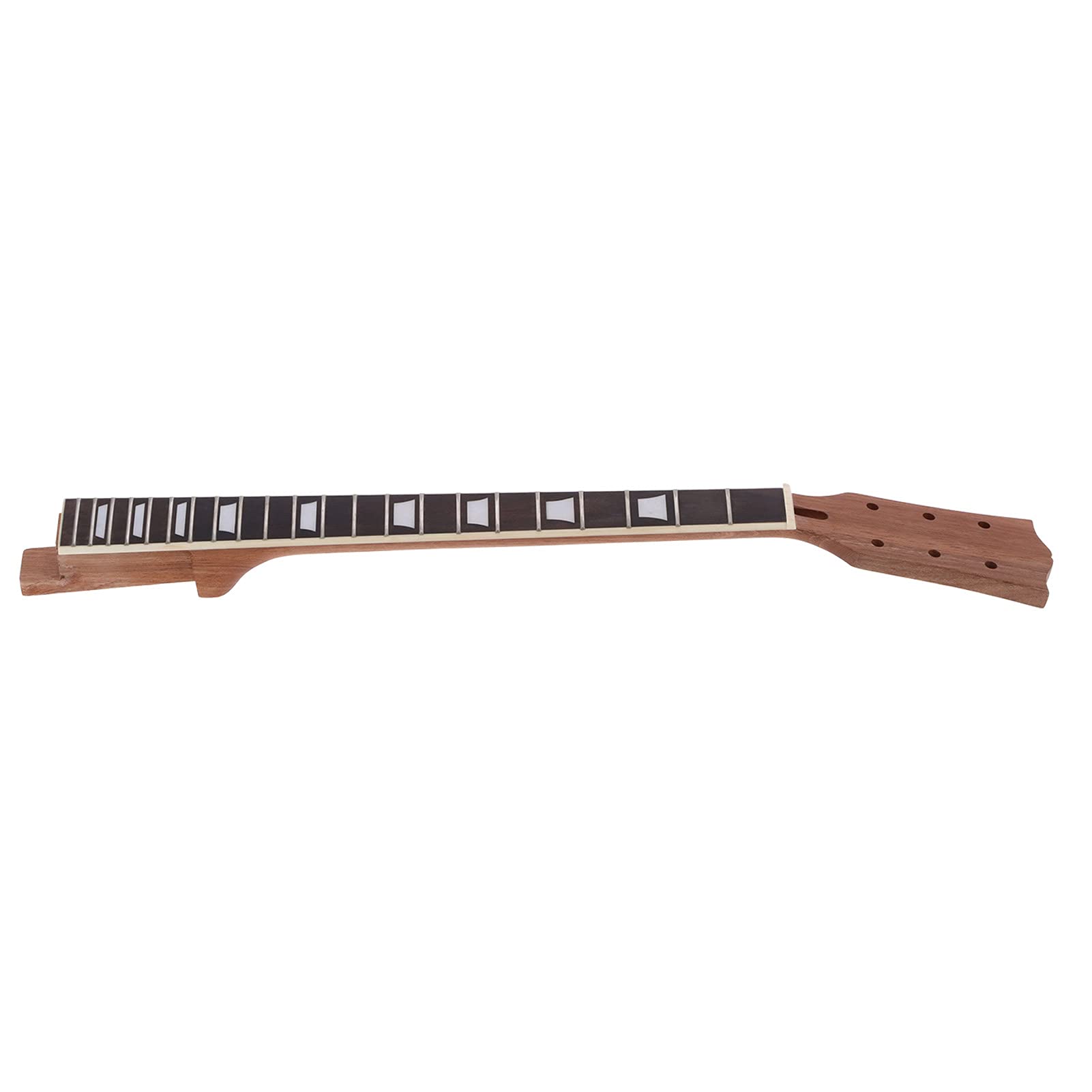 Naroote Parti di Ricambio per Manico di Chitarra Elettrica, Mogano da 65,5 Cm con Tastiera in Palissandro, Design a 22 Tasti per Appassionati di Chitarra Elettrica