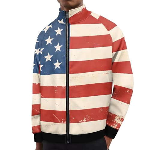 Image of Men's Lightweight Jackets Casual Full Zip Fleece Jacket Men Coats Fashion Long Sleeve Sweatshirt