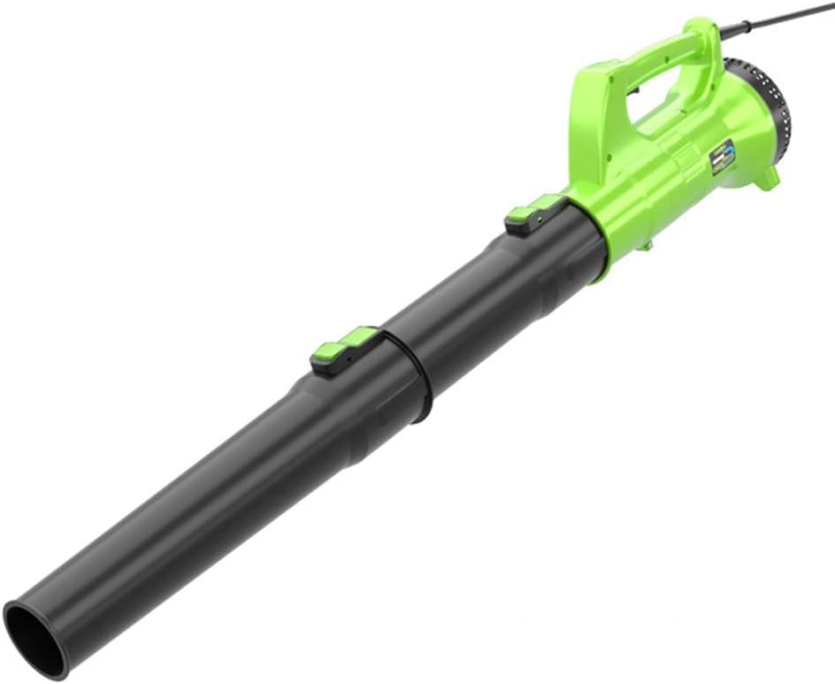 Convenient Corded Electric Leaf Blower with 3M Power Cord,7 Variable Speed, Axial Flow Duct,for Garden/Patio/Snow/Dusting,Compact Storage