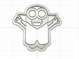 3D Printed Cookie Cutter Inspired by Vampire Minion