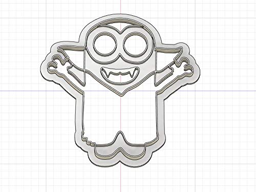 3D Printed Cookie Cutter Inspired by Vampire Minion