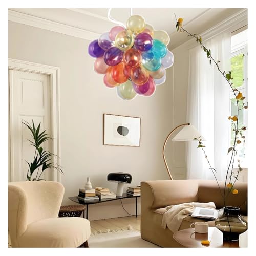 Lustre moderne coloré Dopamine pour salon et salle à manger