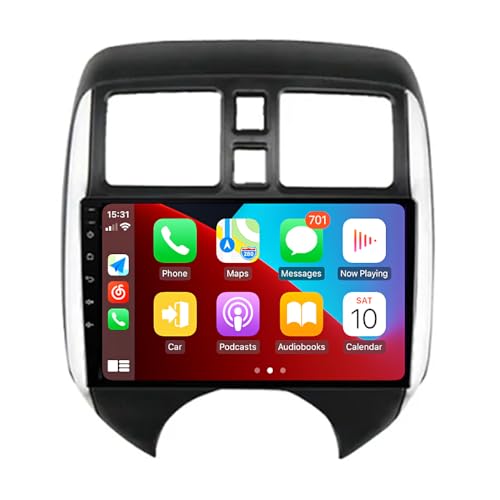 Navigation Systems Manual - Nissan Frontier 2020 (French) 21 Hac Sa Beach for Nissan Sunny Versa Radio 2014-2018 Car Stereo 9' IPS Touchscreen Carplay GPS Navigation Android Auto BT with Backup Camera (2GB RAM +32GB ROM)