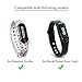 B-Great Replacement Accessory Wrist Band for Compatible with Pokemon Go Go-tcha, One Size, Black, Pack of 2