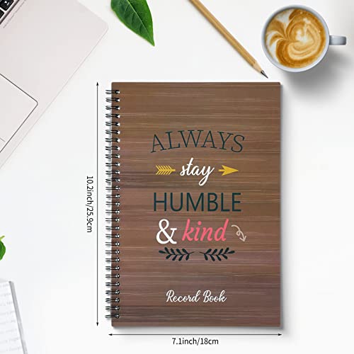 Nezyo Home Sweet Classroom Multicoloured Teacher Record Book, 7.1 X 10.2 Always Stay Humble Kind Record Book Student Roster Monthly Reminders Record Grading Chart Gifts For Teacher Students Class #TOP1