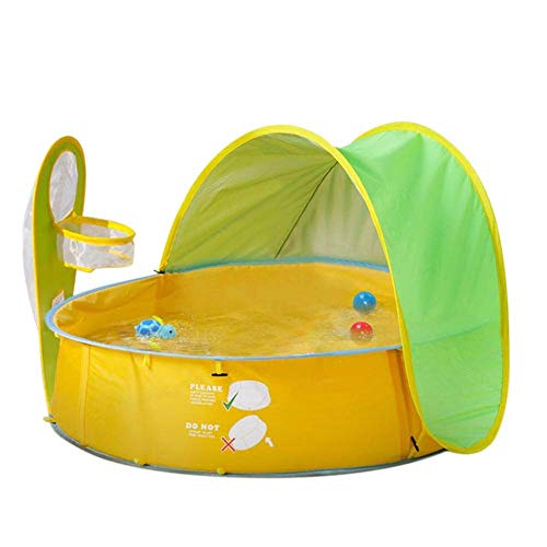 Eleovo Baby Beach Tent, 3 in 1 Pop Up Baby Pool for Baby