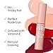 Ruby Kisses Lip Gloss Butter Bomb Gloss Non-Sticky Lip Gloss Vitamin E Natural Nude Lip Makeup - 7.8mL (0.26 US fl.oz) (Fairy)