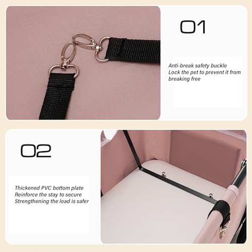 Bolsa transportadora para mascotas ideal para paseos y viajes al aire libre con tu cachorro 3