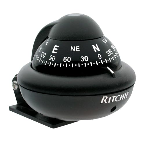 Brújula Náutica Deportiva Ritchie X-10-M Negra miniatura 1