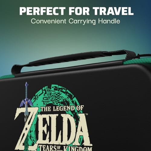 Image of PDP Travel Case Plus GLOW: Tears of the Kingdom For Nintendo Switch, Nintendo Switch Lite, Nintendo Switch - OLED Model