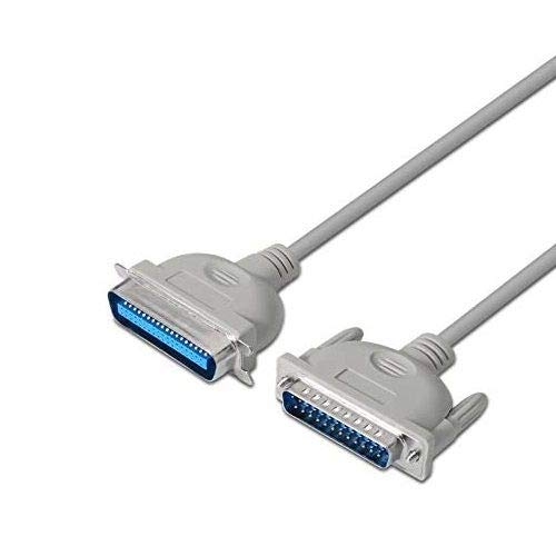 CABLEPELADO Cable Paralelo de Impresora DB25 Macho - CN36 Macho 3 M Beige