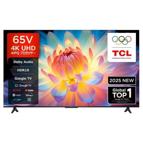 TCL �t���e���r 65P61K 65�^ 4K UHD 65�C���` Dolby Audio�Ή�