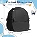 L RUNNZER Pack N Play Blackout Cover, Portable Travel Essential Pack N Play Cover, Dark Pack and Play Blackout Cover for Baby Sleeping, Block 90% + Light