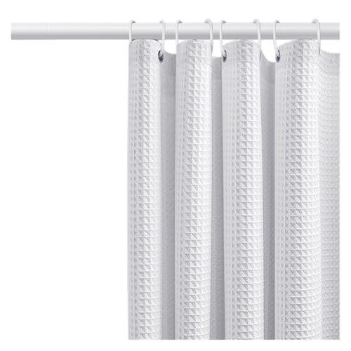 Rideau de douche haut de gamme imperméable double face pour cabine de bain - 2