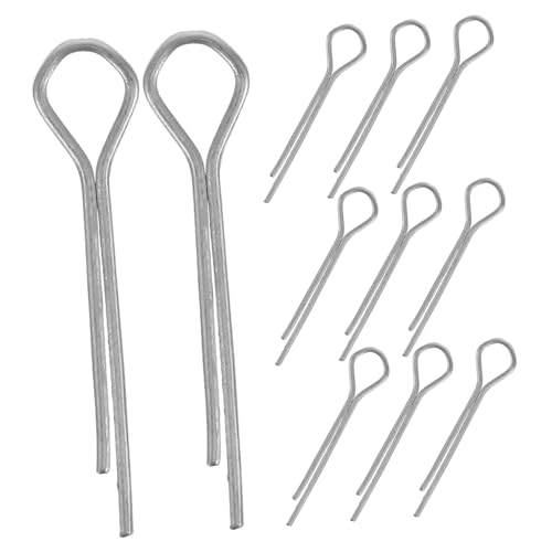 SOESFOUFU 100pezzi Pacchetto Da Perni Forcina in Clip Per Perno Traino Perni Molla Per Fissaggio Oggetti Vari