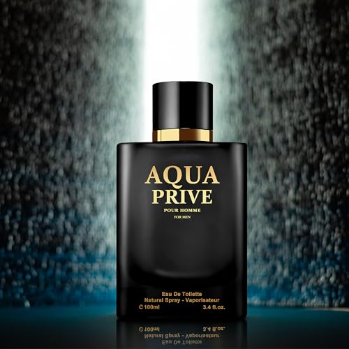 Image of AFLUXE 2PCS Valentine Milano /Aqua Eau De Toilette for Men-Fresh,Romantic Scent Perfume for Men 3.4 Fl Oz Each Mens Cologne For All Skin Daily Used