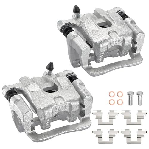 Image of Rear Brake Caliper Assembly Replaces for 19-B2674 19-B2675, Compatible with Acura MDX 2001-2006 3.5L V6, Compatible with Honda Pilot 2003-2008 3.5L V6, GAS