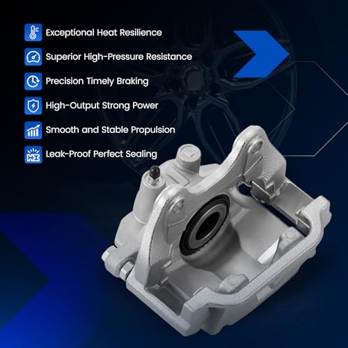 Image of Rear Brake Caliper Assembly for Chevrolet Silverado 1500 Tahoe