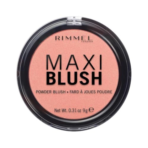 Rimmel - Maxi Blush - Effet Bonne Mine et Naturel - Longue Tenue - 001 Thrid Base - 9gr
