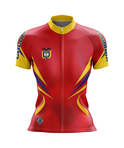 Mount Yale Outdoor Company Team Colombia Condor Flying Red Women's Jersey & Bib Short Set Cover