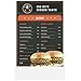 STORE SMART - Rigid Plastic Menu - 8.5