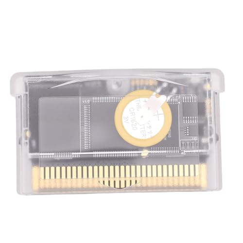 Plyisty Cartouche Flash GBA, Cartouche De Jeu avec 32 Mo De Mémoire, 1 Mo De RAM Statique, Réinscriptible, avec Puce RTC, Alimentation Solaire, pour GBA SP, GB Micro,