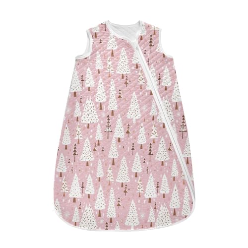 Kigai Christmas Tree Baby Sleep Sack Wearable Blanket Sleeping Bag 2-Way Zipper Soft Swaddle Transition Sack