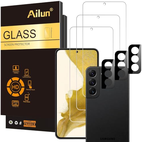 Ailun Screen Protector + Camera Lens Protector for Galaxy S22+/S22 Plus 5G