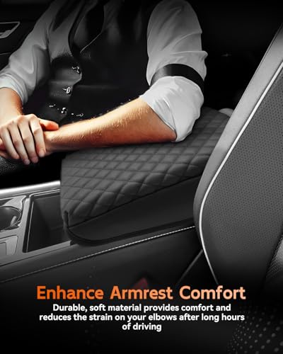 CDEFG for Volkswagen Atlas 2024 2025 Center Console Cover Armrest Box Cover for VW Atlas (SE, Peak Edition, SEL, Cross Sport, SEL Premium R-Line) Accessories Console Arm Rest Protector - Image 4