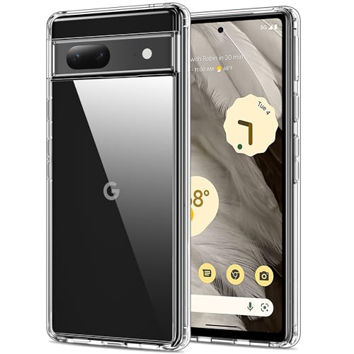 HOOMIL Case for Google Pixel 7, Anti-Yellowing, Crystal Clear