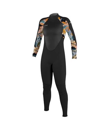 Produktfoto von O'Neill Damen Neoprenanzug Wms Epic 3/2 Back Zip Full HW5 BLK/DEMIFLOR/BLK 8