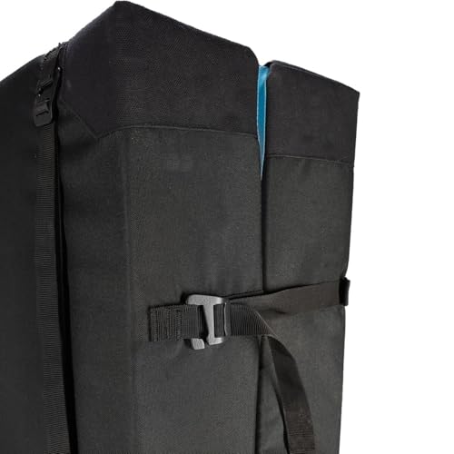 TRANGO Stratus Crash Pad (Cyan, 100x130x25cm) | Rock Climbing Bouldering Accessories - Thumbnail 4