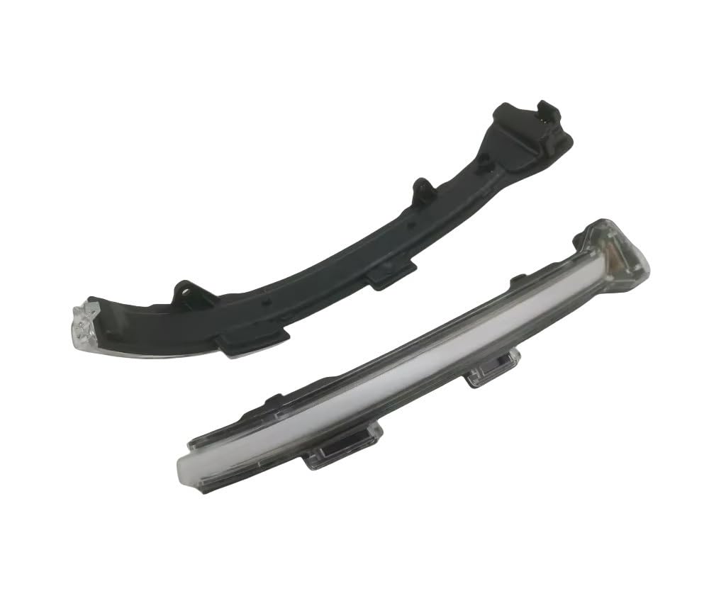 Retrovisore indicatori direzione 2 pezzi indicatori direzione dinamici in cristallo per Golf MK7.5 GTI 7 7.5 R per Rline GTD 2013-2020 specchietto retrovisore luce freccia trasparente