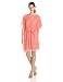 AGB Women's Lace Butterfly Sleeve Kimono Dress