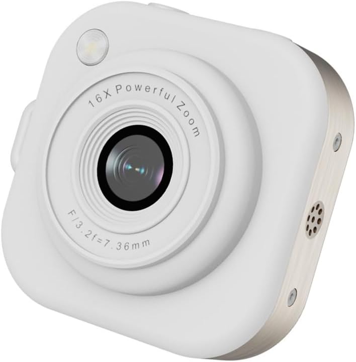 Q16 Mini Camera with 2.01Inch Screen and 32GB Memory Card 100MP Resolution
