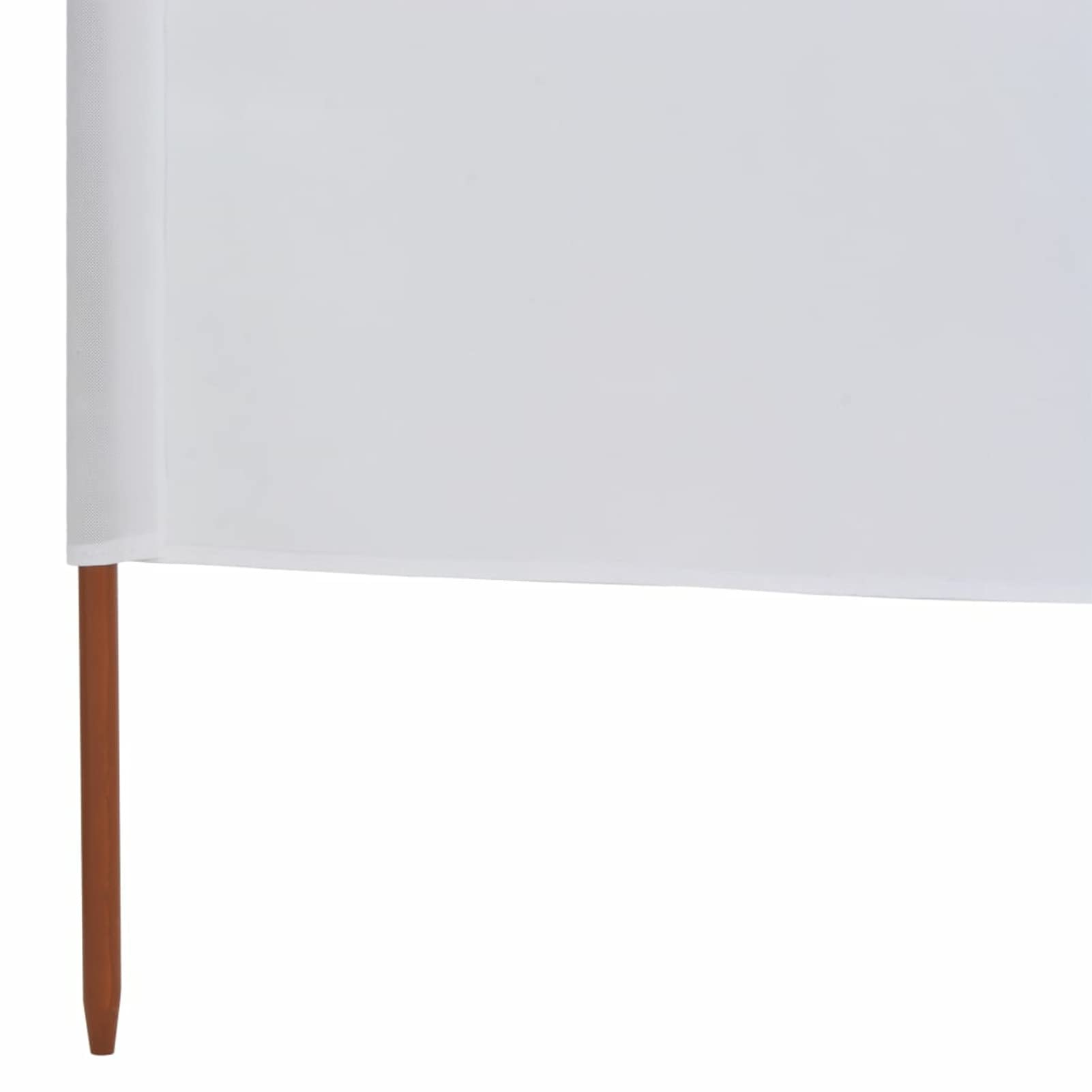 ShGaxin 9-panelowy parawan z tkaniny 1200 x 80 cm piaskowo-biały, parawan, parawan ogrodowy, parawan zewnętrzny-47186