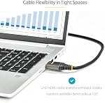 StarTech.com 6ft (2m) Premium Certified HDMI 2.0 Cable - High Speed Ultra HD 4K 60Hz HDMI Cable with Ethernet - HDR10, ARC - UHD HDMI Video Cord - for UHD Monitors, TVs, Displays - M/M (HDMMV2M)