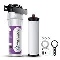 WINGSOL WINGSOL Under Sink Water Filter NSF/ANSI 42, Reduces Chlorine, PFAS, PFOA/PFOS, Taste & Odor, Sediment, Quick Change, Life Indication, 6K, Multi-Stage Water Filter,2 Filter Cartridges Include