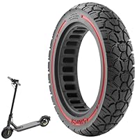 VOLOHAS 9,5x2,125 Vollgummireifen 9,5 Zoll Solide Reifen Wird zum Umbau Eines 8,5-Zoll-Rollers Verwendet für Xiaomi M365 1S,Pro/Gotrax XR Elektroroller 8 2/1x2.0 230x50 Ersatzreifen (Rot 1 PCS)
