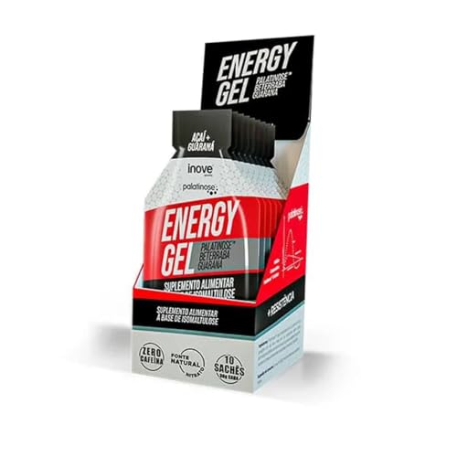 Energy Gel Palatinose Display (10 sachês 30g), Açaí + Guaraná