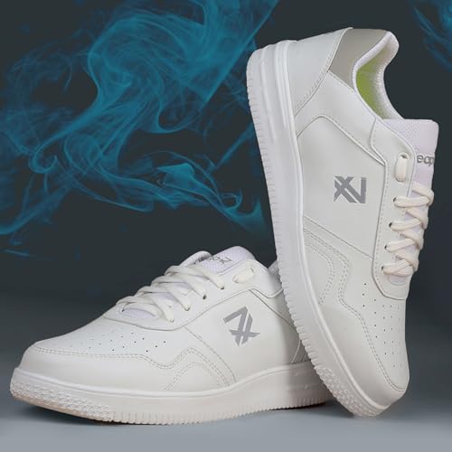 Image of Liberty Leap7x SNOOKIS-E Lacing Casual Sneakers for Men with EVA Sole | PVC Upper | Memory Foam Insole | Stylish & Comfortable | Breathable, Lightweight & Flexibility | Shock Absorption