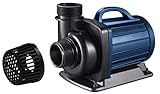 AquaForte DM-10.000 Teich/Filterpumpen, 85 Watt, Maximale Durchfluss von 10 m3 pro Stunde, Maximale Förderhöhe von 5 Metern, Kabellänge 10 Meter, geeignet für Wasserläufe, Wasserfälle und Filter