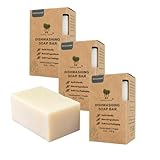 Solid Dishwashing Soap Bar, Plastic-Free Dish Soap for Kitchen & Hand-Washing, Eco Friendly, Vegan, & Cruelty-Free, Cuts Through Grease Naturally, Comes in Sustainable Packaging (3-Pack, Unscented)