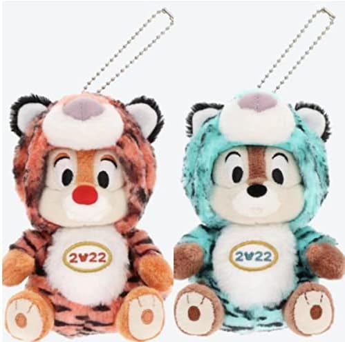 Amazon ディズニー 干支 ぬいぐるみ バッジ チップ デール 寅年 22 トラ バッジ おもちゃ