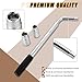 DASBET Telescoping Lug Wrench | Extended Lug Wheel Wrench with 17/19 and 21/23mm Sockets for Car Van Truck Wheel Brace Wrench Car Telescopic Lug Wrench