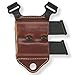 Galco Horizontal Mag Carrier Shoulder System, 9mm/.40 Staggered Mags, Tan